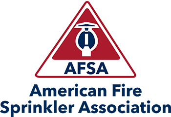 The American Fire Sprinkler Association logo.