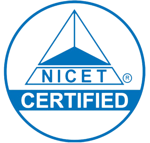 The NICET certification logo.